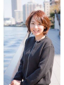 リバティーエイチ 勝どき店(LIBERTY-H) ナチュラルパーマショート（主婦ママ働く女性人気）