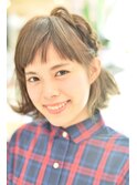 【K-two心斎橋】ガ-リ-大人ボブ～前髪生かすオシャレアレンジ～