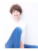 大人ショート×ダブルフェイスカラー