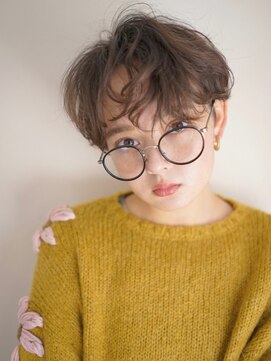 パール(PearL) 《PearL》甘辛mixマロンベージュショート