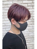 ネクスト 静岡店(NEXT)&nbsp;【NEXT shizuoka 竹田】トランクスヘア×ピンクレッド