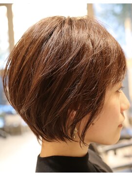 ヘア デザイン リスク(HAIR DESIGN RISK) 【RISK 高橋勇太】質感が柔らかい大人可愛いショートボブ
