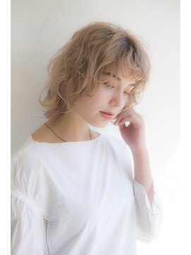 ミエルヘアーエスト 新宿店(mielhair est) ふわくしゅミディ【新宿】