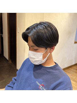 エクリ 麻布十番(equri) ニュアンスナチュラルセンターパート