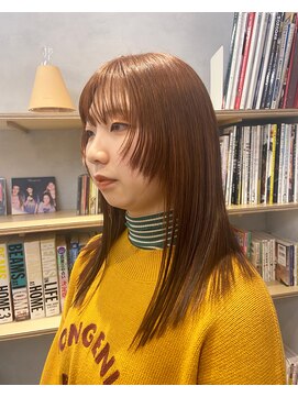 アマーク(a mark) 【住野 桃香】orange×brown