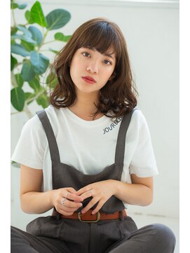 シンパティカ(Simpatica) セミディ ゆるふわ パーマスタイル