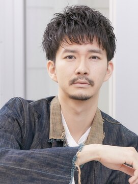 アンフィニー 銀座(ANFINI) ツーブロックワイルド黒髪ベリーショート