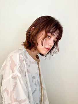 ユイル(Uil) 似合わせカット× ベージュカラーデザインカラー