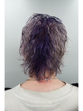 レコ 渋谷(LECO) パープルのラインデザインカラー