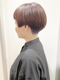 モリオ フロム ロンドン 成増店 【morio成増/ムラマツ】マッシュボブ　ピンクベージュ秋冬