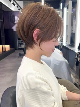 ブレス ヘアデザイン(BLESS hair design)の写真/大人にこそショートが◎圧巻の似合わせカット術で襟足スッキリ!後ろ姿まで360°自信が持てるシルエットに♪