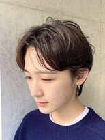 ロンド パルティール 大宮(Lond partir)&nbsp;カールセミディシアカラー姫カットダークアッシュショート