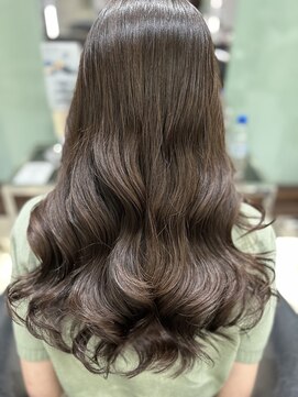 アピッシュ ギンザ(apish ginza) ロングパーマ/ロングヘア/韓国風パーマ/コテ巻き風パーマ