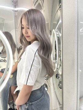 ガガ 心斎橋(GAGA) 韓国/ハイトーンカラー/ワンホンヘア/レイヤーカット/髪質改善