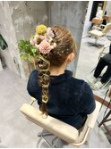 成人式ヘアセット