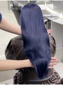 《袴田》ネイビーカラー/ケアブリーチ
