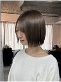 切りっぱなしボブ☆