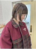 【haif】オリーブブラウン ミニボブ
