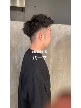 ラ タント(L'attente) メンズショート/ツイストパーマ