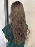 美髪顔周りレイヤーロング韓国ヘア_ba546761