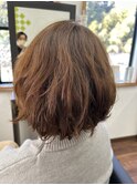 ショートボブ//癖いかし//簡単//若見え