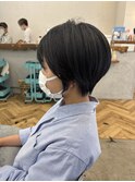 丸みショートくびれ似合わせショート刈り上げショートボブ