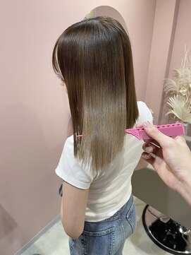 キーチェ 梅田中崎町(keych) レイヤーカット/くびれヘア/ハイライトカラー[梅田駅/中崎町駅]