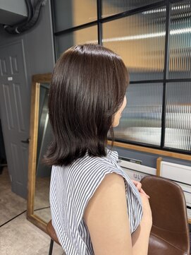 ロフティー 清澄白河(LOFTY) 赤み消し上品艶カラー/透明感／髪質改善/ふんわり柔らかい