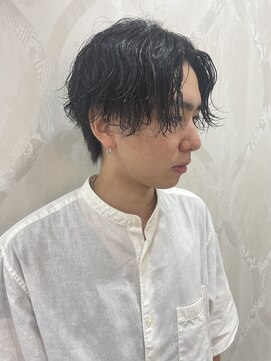 アフロートナガノ(AFLOAT NAGANO) メンズ/メンズカット/パーマ/ハイライト/眉毛