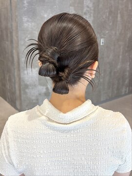 ピークアブー 原宿ハラカド(PEEK-A-BOO) カチモリツイン カチモリ ツインお団子 お団子ヘア タイトヘア