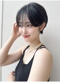 【MINX梅原加子】大人ナチュラルな黒髪ショート