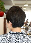 大人女性の柔らかナチュラルショート