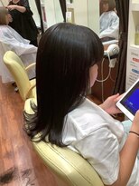 美容室ヒラトヤ 都南店&nbsp;大人可愛いナチュラルブラウン＊ストレートロング＊20代30代