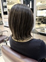 ヘアーアンドカラー ルジャルダン 葛西店(le jardin) 白髪ぼかしハイライトの切りっぱなしボブ