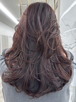 エトワール(ETOILE)&nbsp;レイヤーカット/バタフライカット/ハッシュカット/レッドカラー