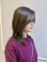 ネオリーブギンザ 銀座店(Neolive GINZA)&nbsp;白髪ぼかしハイライト×レイヤーミディアム　40代　銀座