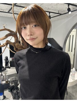 吉 船橋(kici) イメチェン/ピンクベージュ/アンブレラカラー/前髪/船橋