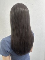 アーシェ 横浜店(A'SHE)&nbsp;大人可愛いソフトグレージュ＊透け感縮毛矯正