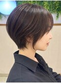 顔型別ヘアスタイル/似合わせ診断/ショートボブ/小顔