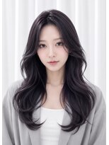アミリー ひたち野うしく店(Amily)&nbsp;ハイライトバレイヤージュダブルカラーケアブリーチ20代30代