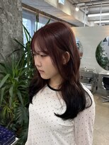 リラクオーレ 三宮 元町(LIRA CUORE)&nbsp;深みのあるカシスブラウンで大人可愛い秋カラー☆