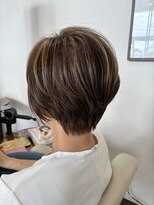 カルムヘアデザイン(Calme hair design)&nbsp;ハイライトショート