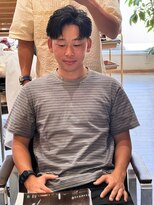 ヘア ロンドン カフェ(HAIR LONDON CAFE) コンマバングショート