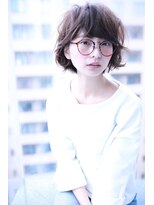 クラウドゼロ(Cloud zero)&nbsp;フリンジバング×スポンテニアス耳かけふわミディ【Cloud zero】