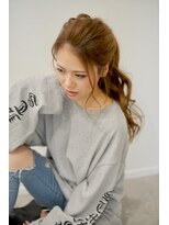 セレスト 荻窪店(CELESTE)&nbsp;大人ポニーテールは手グシでザックリがオシャレ♪ Celeste荻窪
