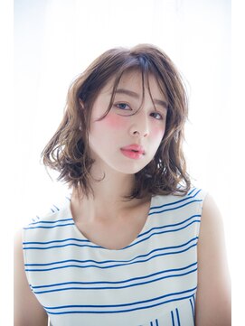 ルクア 恵比寿(LUCUA) 「重さ」と「軽さ」が絶妙なバランスの無造作カールボブ☆