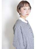 オン眉ショート