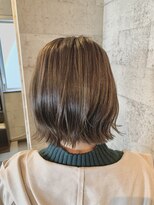 ヘアサロン アプリ(hair salon APPLI) 軽めの切りっぱなしボブ