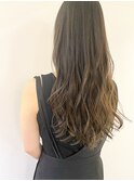 ハイライト　ナチュラルカラー　グラデーション