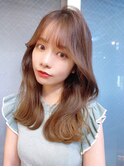 韓国エギョモリカット/薄め前髪/ひし形シルエット